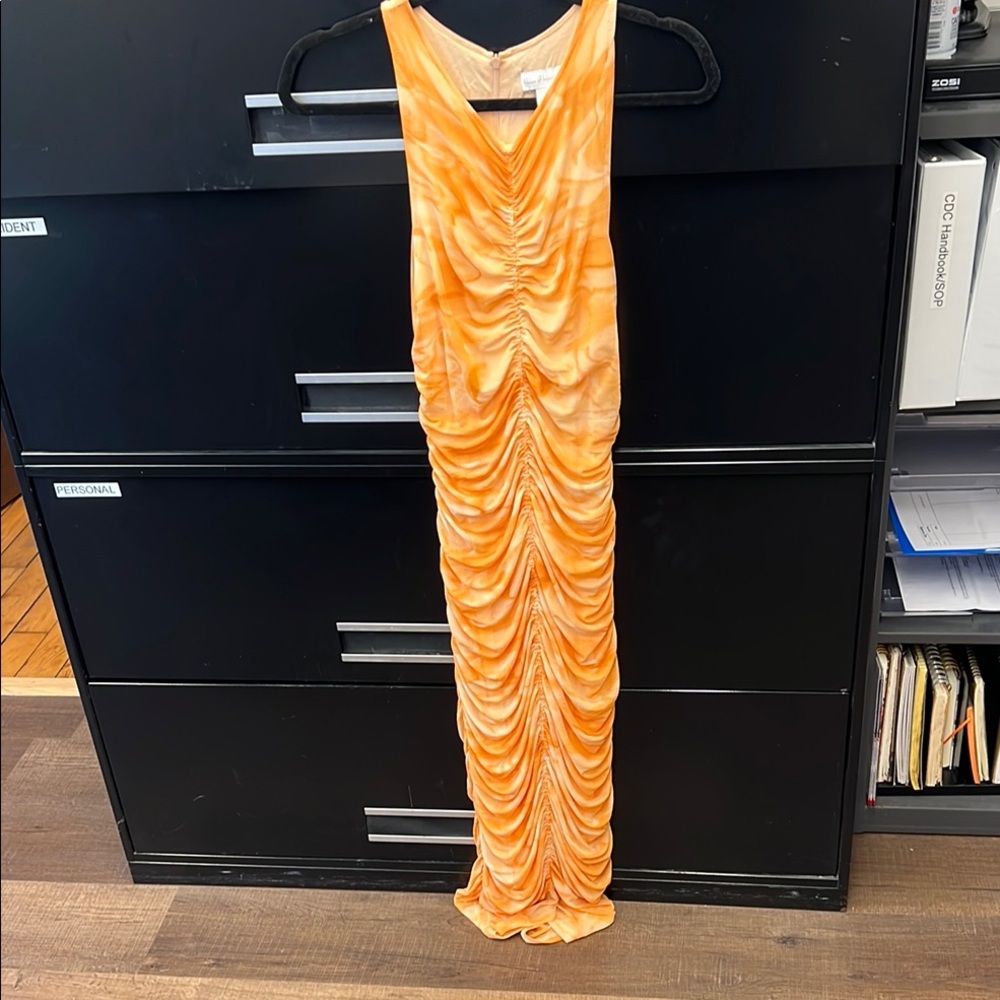 Rouched dress
